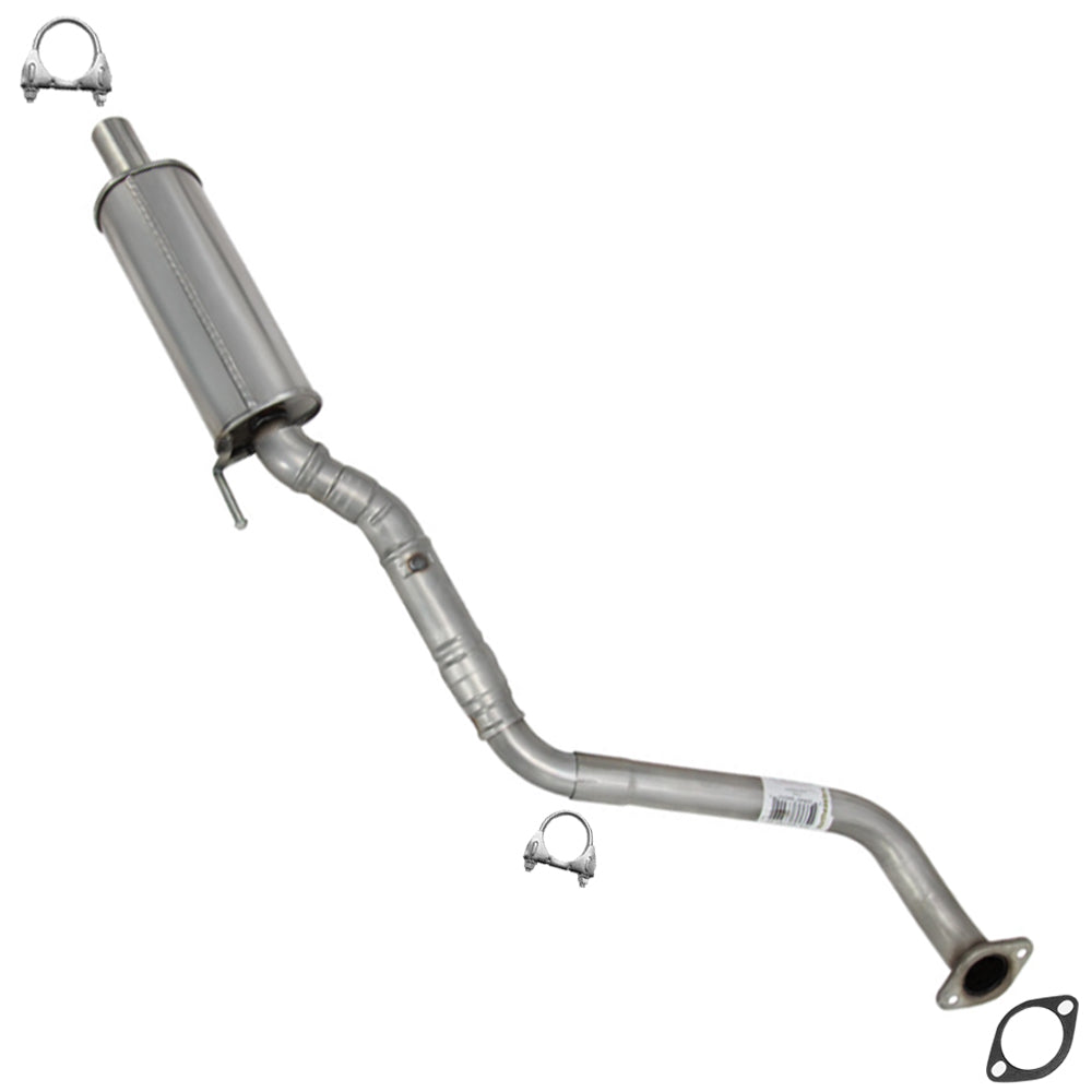 2014-2017 Hyundai Elantra GT 2.0L Stainless Steel Direct-Fit Resonator Pipe