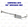 1998-2003 Ford Ranger 2.3L and 2.5L Stainless Steel Cat-Back Exhaust Kit