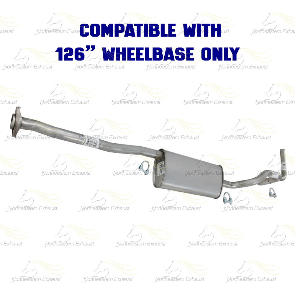 1998-2003 Ford Ranger 2.3L and 2.5L Stainless Steel Cat-Back Exhaust Kit