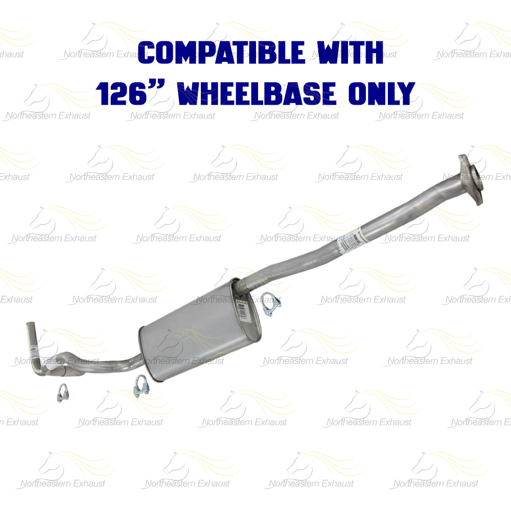 1998-2003 Ford Ranger 2.3L and 2.5L Stainless Steel Cat-Back Exhaust Kit