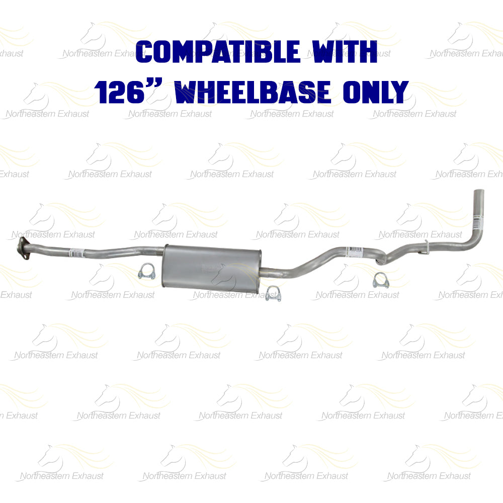 1998-2003 Ford Ranger 2.3L and 2.5L Stainless Steel Cat-Back Exhaust Kit