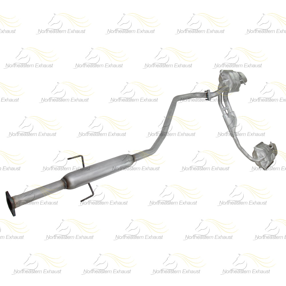 2007-2008 Hyundai Tiburon 2.0L Direct-Fit Resonator Muffler Assembly