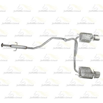 2007-2008 Hyundai Tiburon 2.0L Direct-Fit Resonator Muffler Assembly