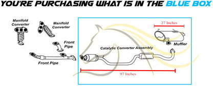 2016-2019 Outlander 3.0L EPA Approved Catalytic Assembly w/ Muffler