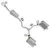 2005 Subaru Legacy 2.5L Direct-Fit Resonator Muffler Assembly