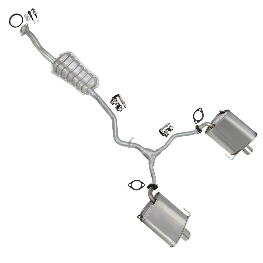 2005 Subaru Legacy 2.5L Direct-Fit Resonator Muffler Assembly
