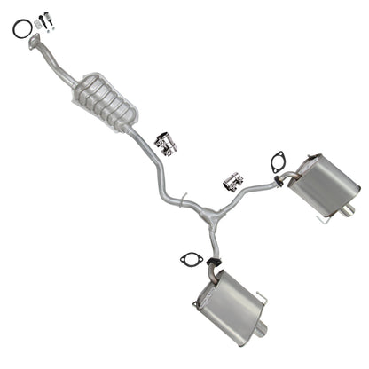 2005 Subaru Legacy 2.5L Direct-Fit Resonator Muffler Assembly