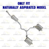 2005 Subaru Legacy 2.5L Direct-Fit Resonator Muffler Assembly