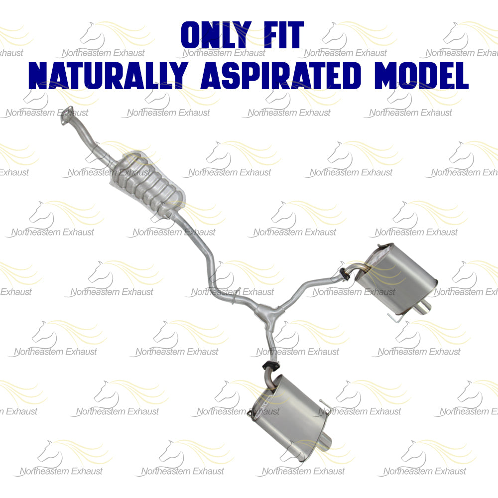 2005 Subaru Legacy 2.5L Direct-Fit Resonator Muffler Assembly