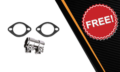 2003-2008 Hyundai Tiburon 2.0L Direct-Fit Exhaust Resonator Pipe