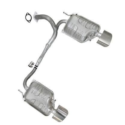 2007-2008 Hyundai Tiburon 2.0L Direct-Fit Exhaust Muffler Assembly