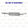 2016-2017 Honda Civic 2.0L Sedan Direct-Fit Exhaust Muffler Assembly