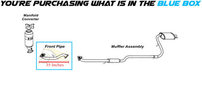 2016-2021 Honda Civic 2.0L Stainless Steel Front Exhaust Pipe
