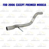 2006-2010 Mercury Mountaineer 4.0L Stainless Steel Extension Pipe