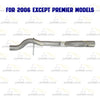 2006-2010 Mercury Mountaineer 4.0L Stainless Steel Extension Pipe