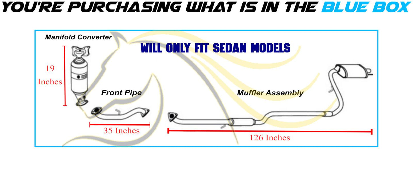 2016-2017 Honda Civic 2.0L Complete Exhaust System | EPA Approved