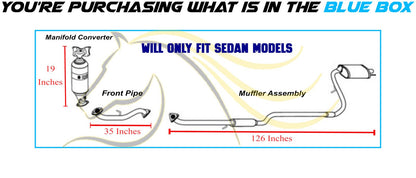 2016-2017 Honda Civic 2.0L Complete Exhaust System | EPA Approved