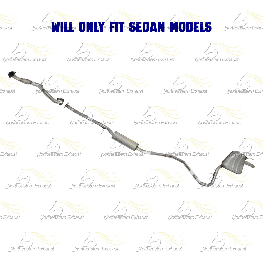 2016-2017 Honda Civic 2.0L Complete Exhaust System | EPA Approved