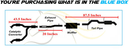 2009-2014 Chevrolet Tahoe 4.8L 5.3L Complete Exhaust System | EPA Approved