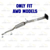 2016-2018 Hyundai Tucson 2.0L Stainless Steel Exhaust Resonator