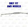 2016-2018 Hyundai Tucson 2.0L Stainless Steel Exhaust Resonator