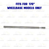 2007-2009 Dodge Sprinter 2500 3.0L Stainless Steel Exhaust Tail Pipe 170 WB"