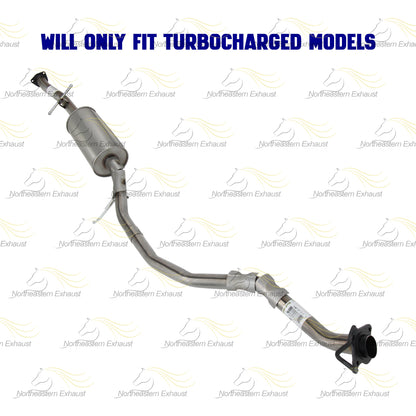 2007-2012 Acura RDX 2.3L Stainless Steel Exhaust Muffler Assembly Kit