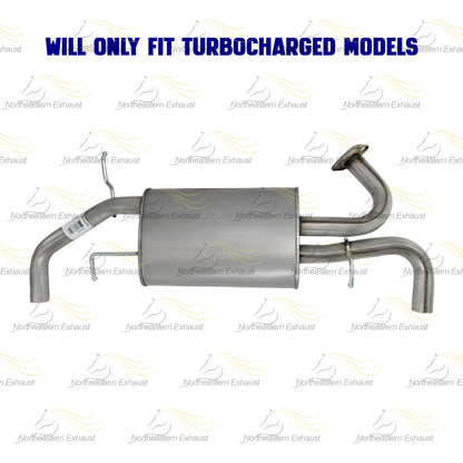 2007-2012 Acura RDX 2.3L Stainless Steel Exhaust Muffler Assembly Kit