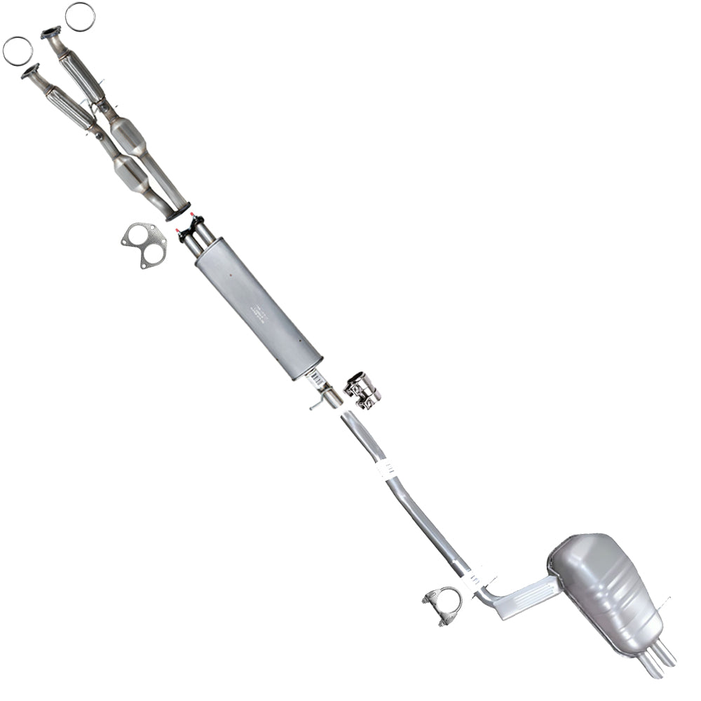 2007-2010 Volvo XC90 3.2L EPA Approved Catalytic Resonator Muffler Exhaust Kit