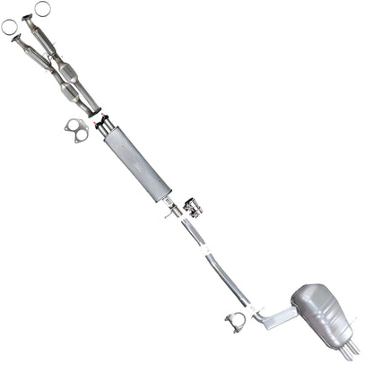 2007-2010 Volvo XC90 3.2L EPA Approved Catalytic Resonator Muffler Exhaust Kit