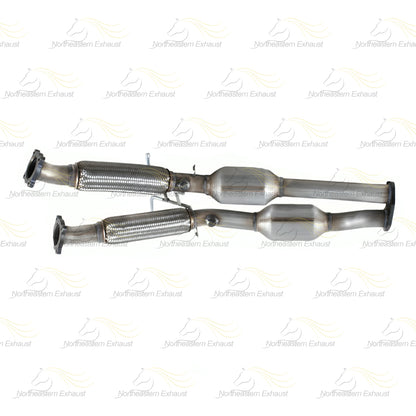 2007-2010 Volvo XC90 3.2L EPA Approved Catalytic Resonator Muffler Exhaust Kit
