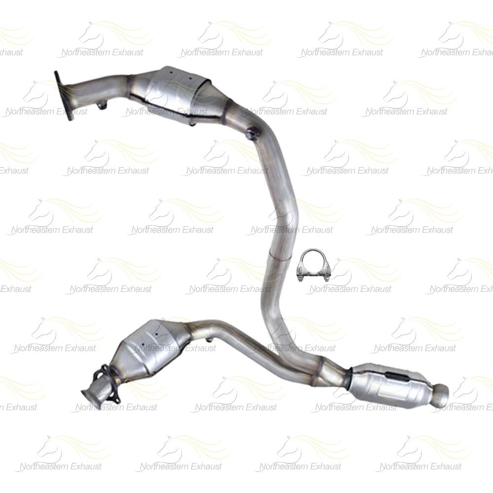 2009–2014 Chevy Tahoe, GMC Yukon & Yukon XL 1500 4.8L & 5.3L Catalytic Front Pipe Exhaust Kit