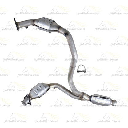 2009–2014 Chevy Tahoe, GMC Yukon & Yukon XL 1500 4.8L & 5.3L Catalytic Front Pipe Exhaust Kit