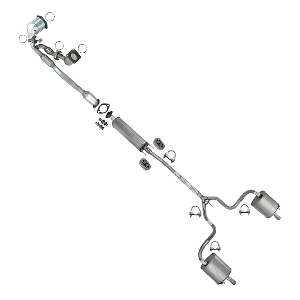 2009-2012 Nissan Altima 3.5L Stainless Steel Complete Exhaust System