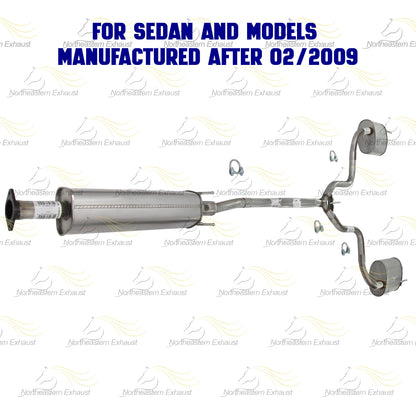 2009-2012 Nissan Altima 3.5L Stainless Steel Complete Exhaust System