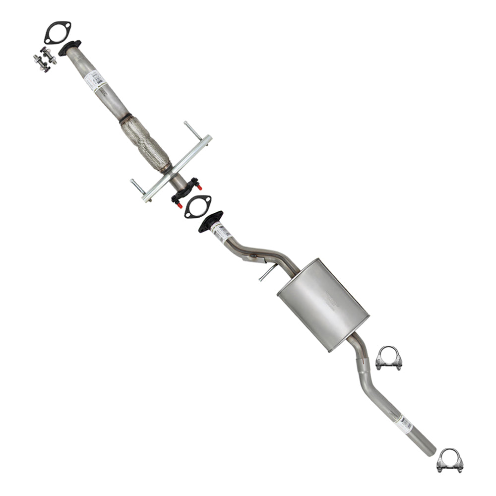 2007 Mazda CX-9 3.5L & 2008-2012 CX-9 3.7L Stainless Steel Flex Pipe Resonator Kit