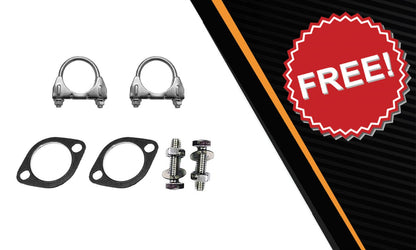 2007 Mazda CX-9 3.5L & 2008-2012 CX-9 3.7L Stainless Steel Flex Pipe Resonator Kit