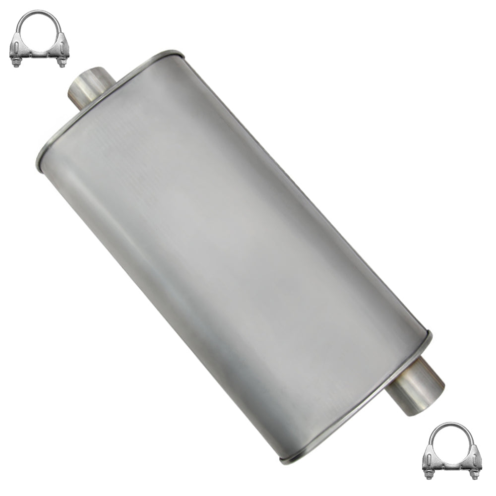 2007-2009 Yukon 4.8L, 2007-2019 Yukon 5.3L Stainless Steel Exhaust Muffler
