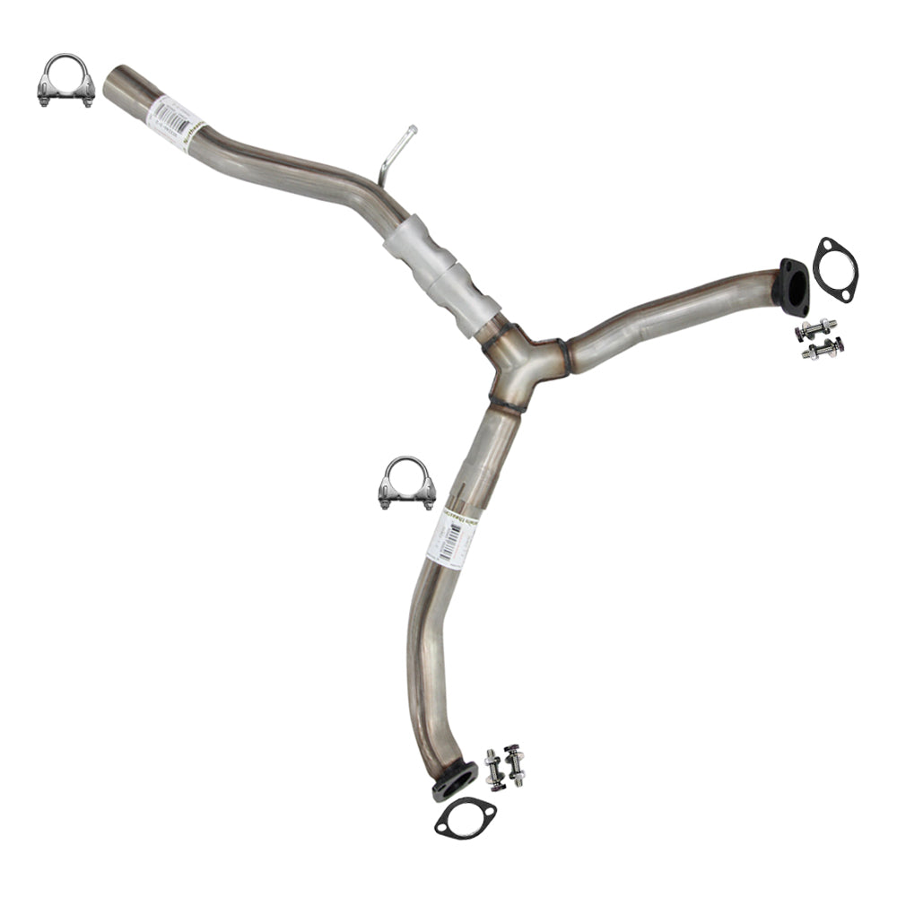 Stainless Steel Exhaust Y-Pipe for 2007 Mazda CX-9 3.5L | 2008-2015 CX-9 3.7L