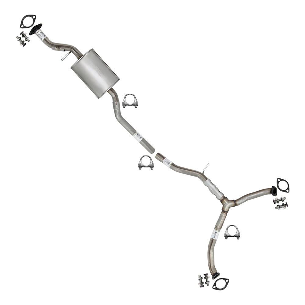 2007 Mazda CX-9 3.5L & 2008-2015 CX-9 3.7L Stainless Steel Resonator Y-Pipe Kit