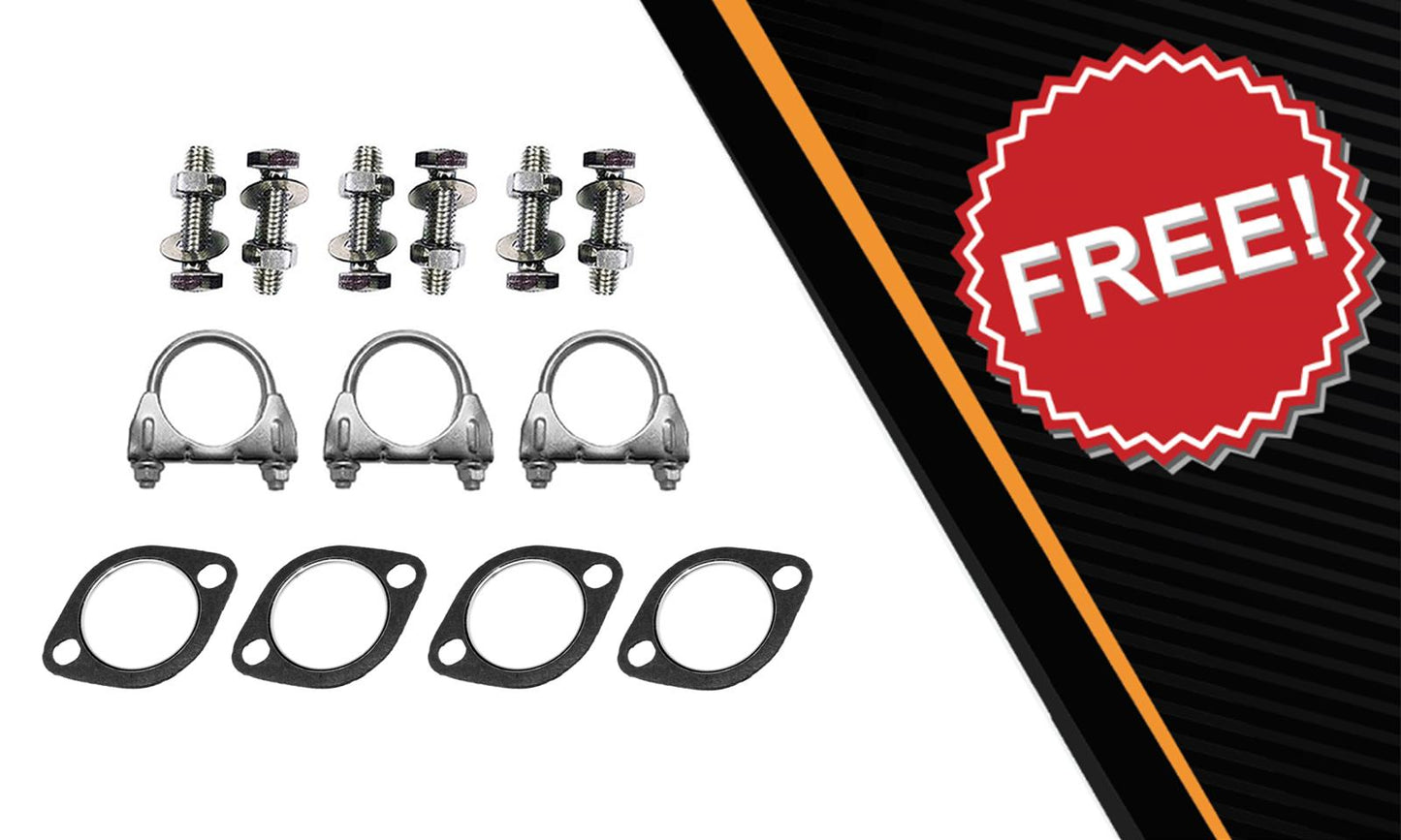 2007 Mazda CX-9 3.5L & 2008-2012 CX-9 3.7L Stainless Flex Pipe Resonator Y-Pipe Kit