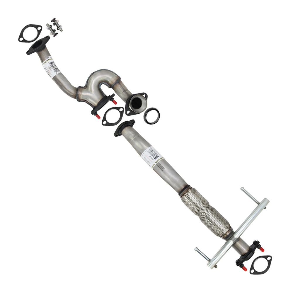 Stainless Steel Front Y-Pipe & Flex Pipe Kit for 2007 Mazda CX-9 3.5L | 2008-2012 CX-9 3.7L