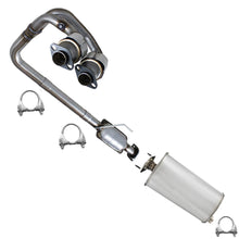 2004-2006 Jeep Wrangler 4.0L EPA Approved Catalytic and Muffler Exhaust Kit