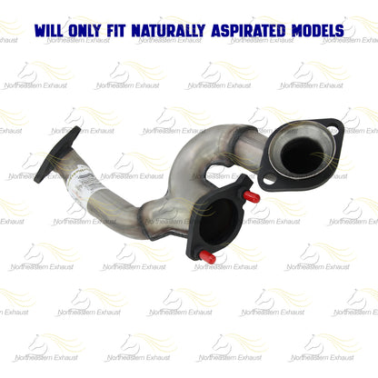 2007-2010 Edge, MKX 3.5L EPA Approved Driver Side Catalytic Front Y Pipe Exhaust Kit