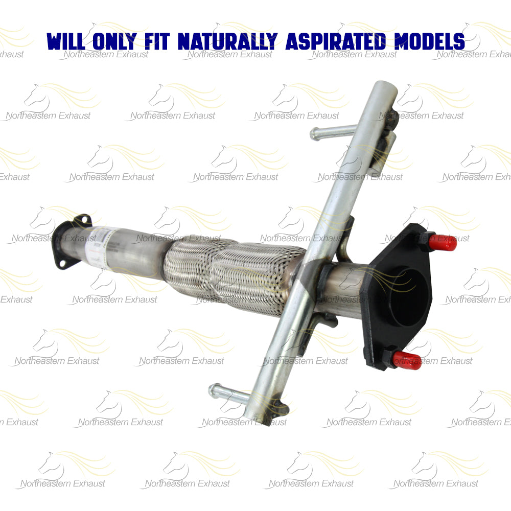Driver-side Exhaust Catalytic Converter, Y Pipe and Flex Pipe for 2007 Mazda CX-9 3.5L | 2008-2012 Mazda CX-9 3.7L