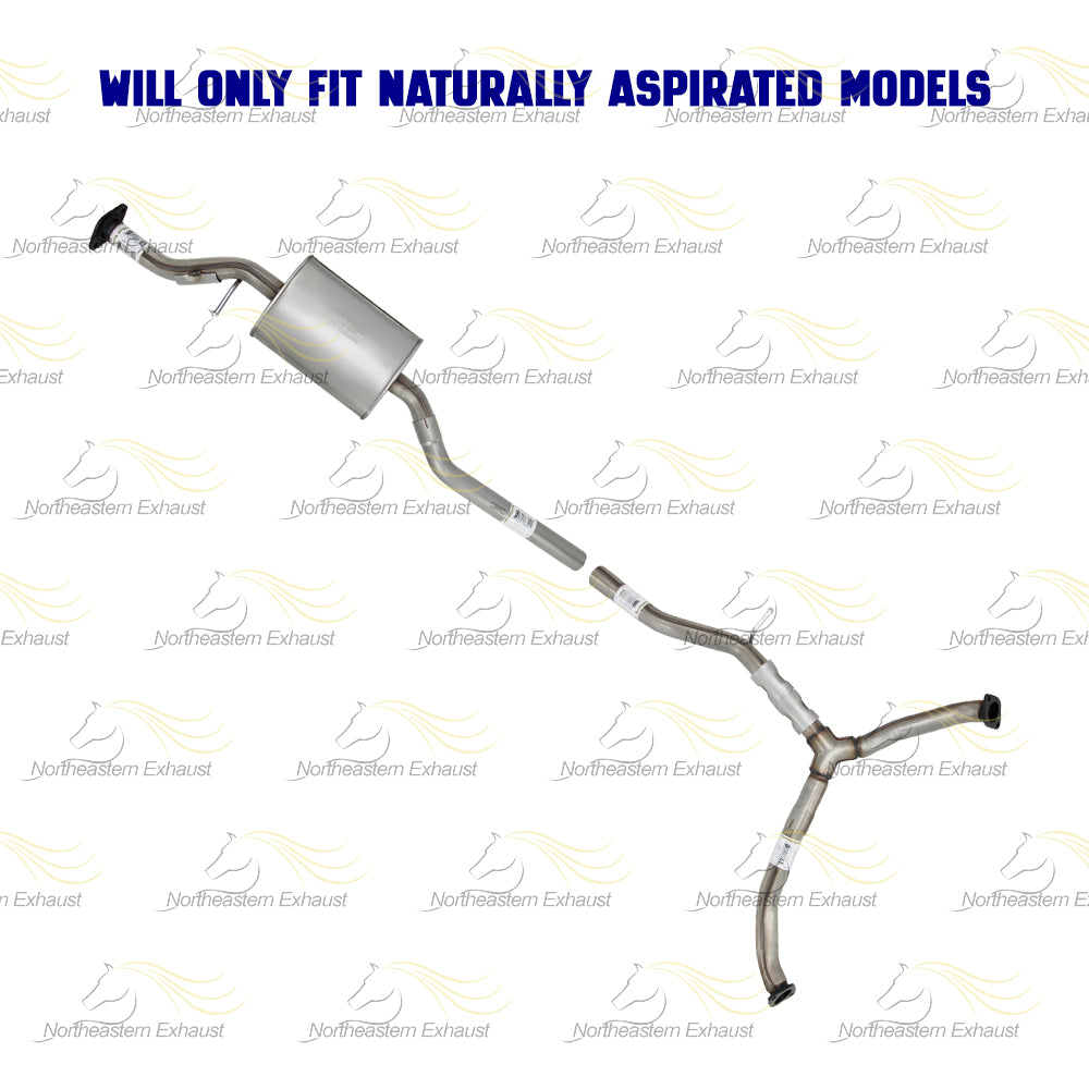 2007 Mazda CX-9 3.5L | 2008-2012 Mazda CX-9 3.7L Driver Side Catalytic w/ Exhaust System Kit