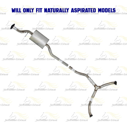 2007 Mazda CX-9 3.5L | 2008-2012 Mazda CX-9 3.7L Driver Side Catalytic w/ Exhaust System Kit