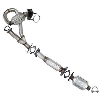 2009 G6 & Aura 3.6L Front & Rear Catalytic Flex Pipe Kit EPA Approved