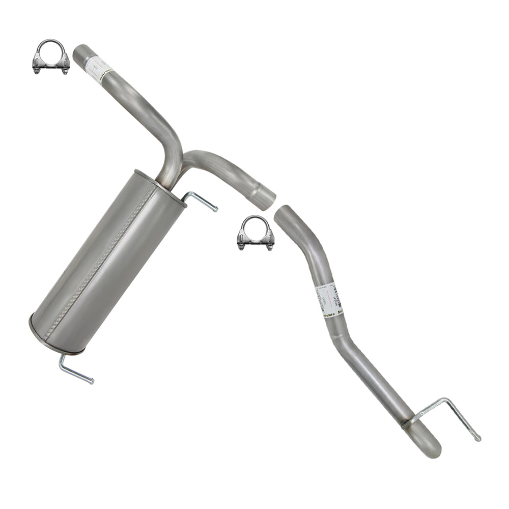 2011-2015 Chevrolet Cruze 1.4L 1.8L Stainless Steel Muffler Tail Pipe Exhaust Kit