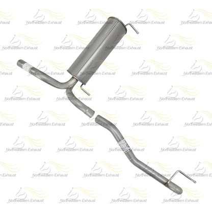 2011–2015 Chevrolet Cruze 1.4L Rear Catalytic Resonator Muffler Tail Pipe Kit | EPA Approved